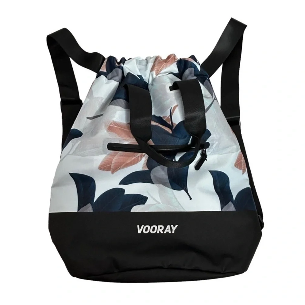 Black and Floral Women's Bag
